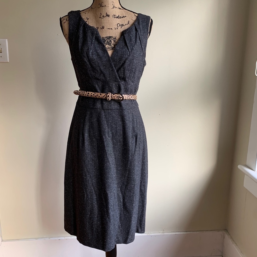 Dressbarn grey dress size 8